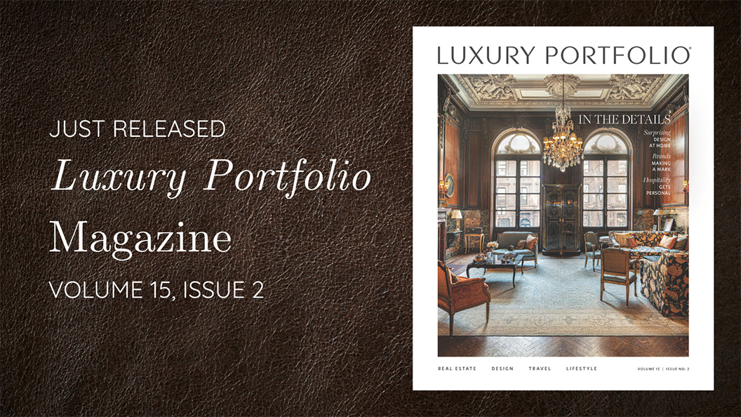 Luxury Portfolio Magazine cover